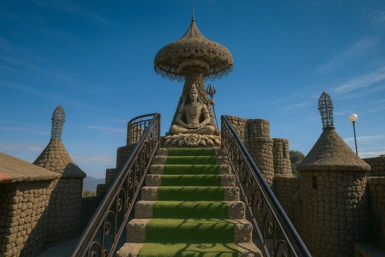 Stoned Kumbh Shiv Temple – A Mystical Shrine Built from Dreams